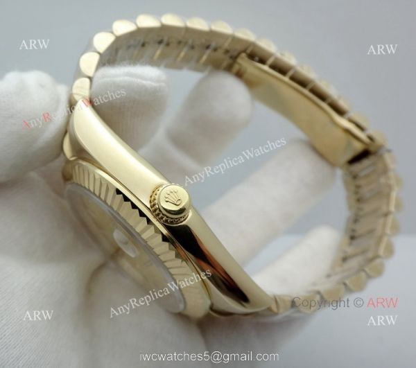 High Quality Replica Presidential Rolex Day-Date All Gold Watch 40mm