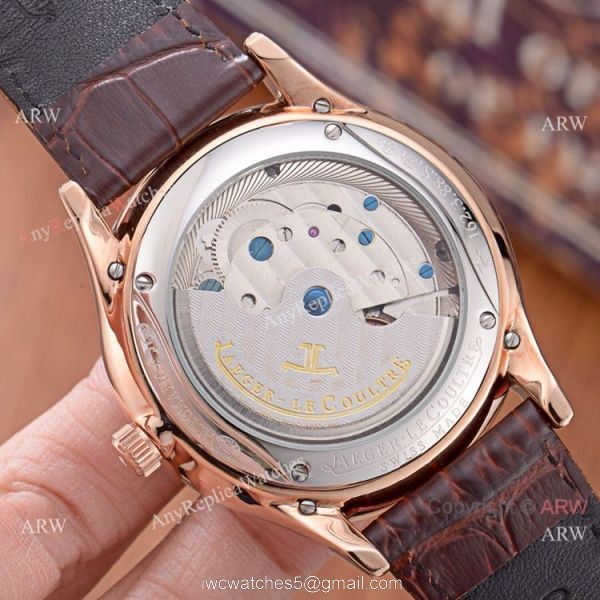 High Quality Jaeger LeCoultre Master Grande Tradition A Tourbillon Watch Rose Gold 41mm
