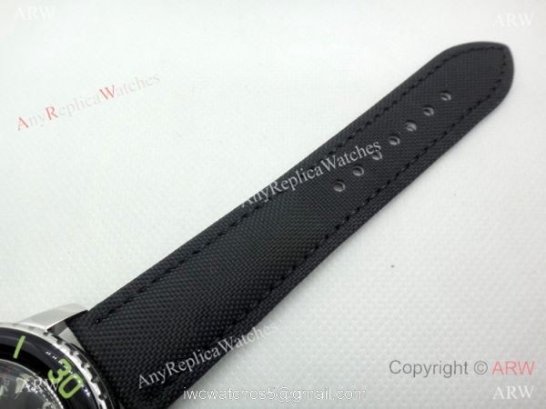 Fake Blancpain Fifty Fathoms Black Dial SS Watch Swiss Quality
