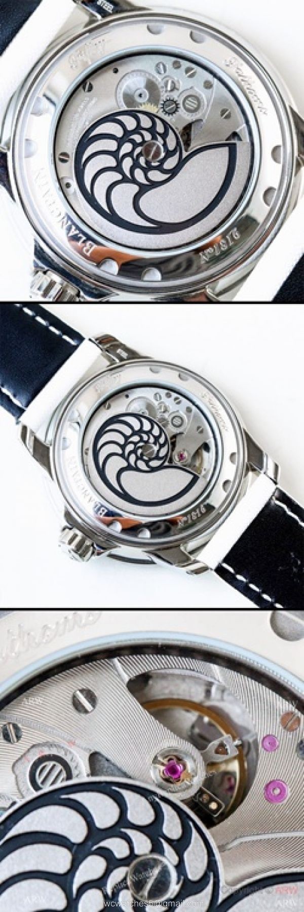 Replica Blancpain Fifty Fathoms Automatique Swiss 1315 Watch White Version