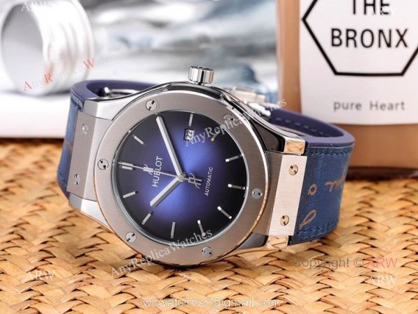 Hublot Classic Fusion Black Steel Watches Buy Replica