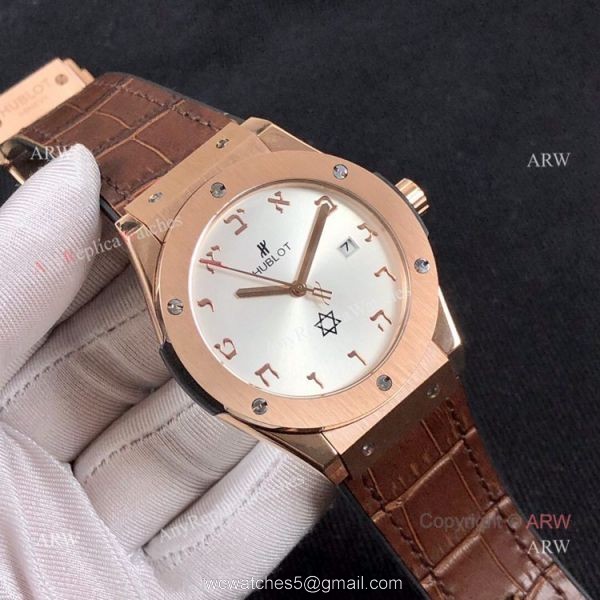 New Style Replica Hublot Classic Fusion Special Edition Mens Watch Rose Gold