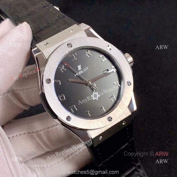 New Copy Hublot Classic Fusion Special Edition Watch SS Blue Dial