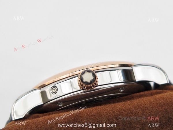 Mont Blanc Clone Star Legacy Moonphase Rose Gold Watch Montblanc AAA Watches