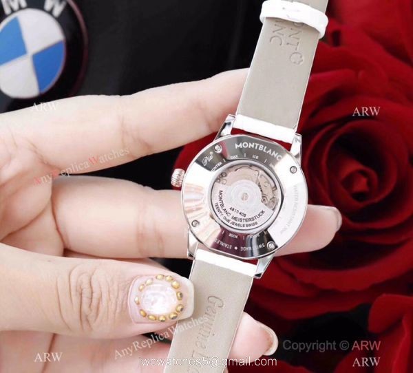 Swiss Grade 1 Fake Montblanc Boheme Date Automatic Watch Lady Size