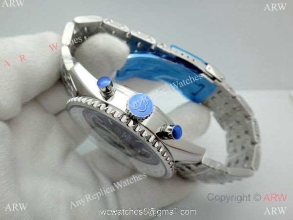 New Replica Breitling Navitimer Edition Speciale 46mm Watch SS Blue Dial