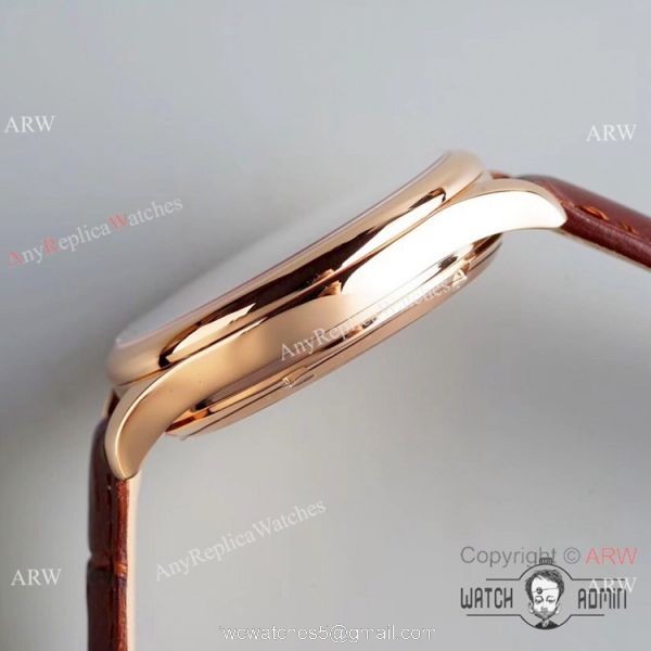 Swiss Grade 1 Patek Philippe AAA Watch Rose Gold Moonphase Men Size