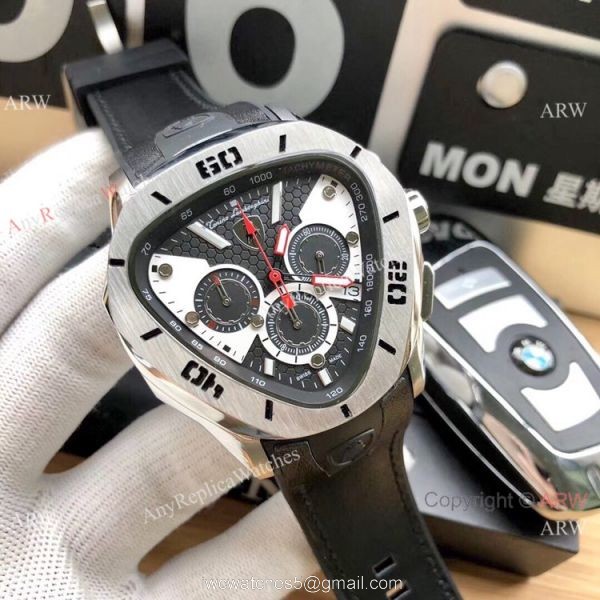 Copy Tonino Lamborghini Spyder C Line 66 anniversary Watches SS Black Dial