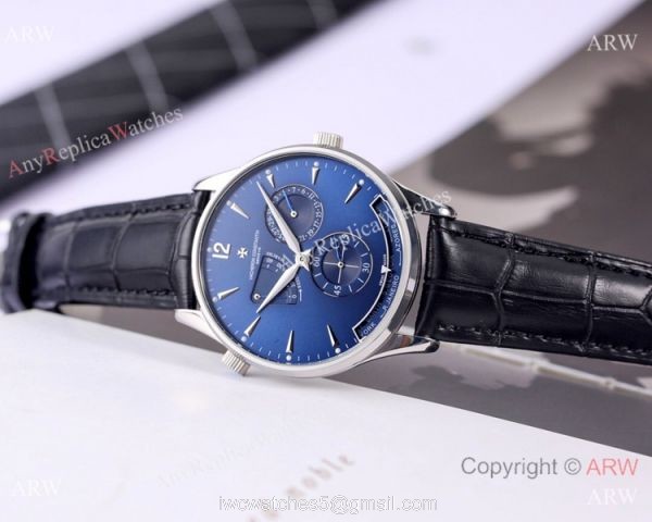 2019 Copy Vacheron Constantin Power Reserve Watches Rose Gold Silver Dial
