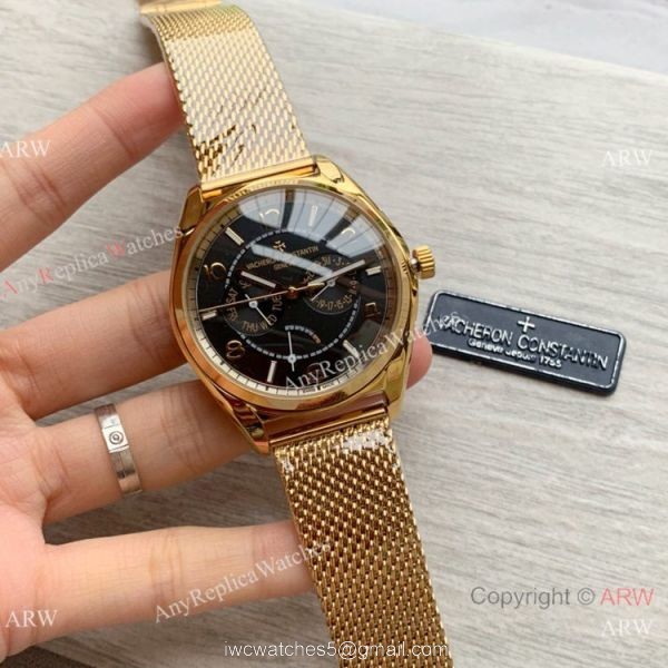 New Copy Vacheron Constantin Grand Complications Watch Yellow Gold Silver Dial