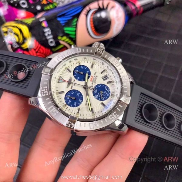 High Quality Breitling Colt Stainless Steel Black Dial Watches 45mm