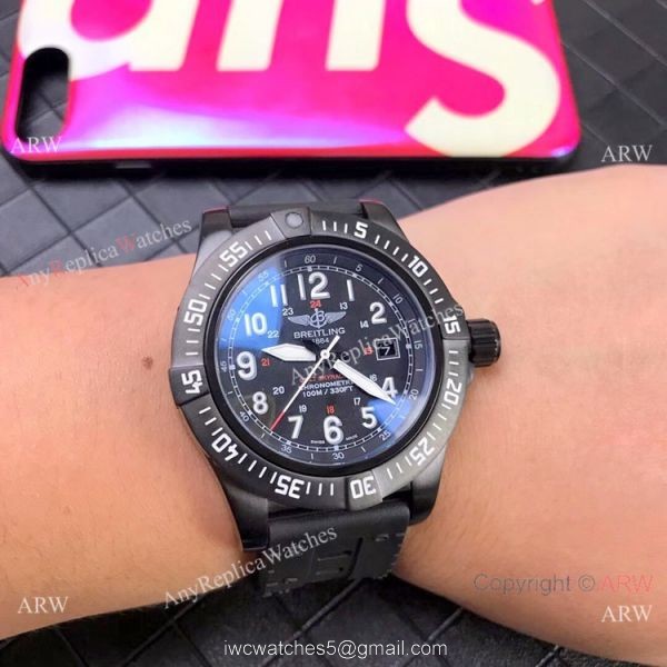 Breitling Colt Skyracer Chronometer All Black Watch Best Replica