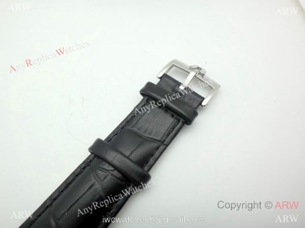 Replica Omega De Ville Moonphase Watch SS Silver Dial
