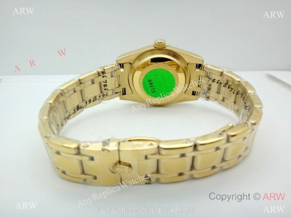 High Quality Rolex Masterpiece All Gold Pink Dial Watch 34mm