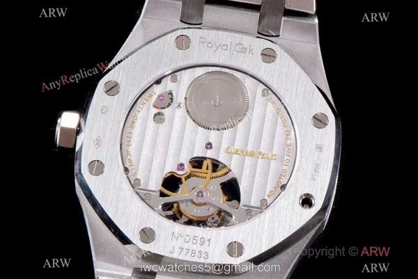 JF Factory Copy Audemars Piguet Royal Oak Tourbillon 26510 Stanless Steel Gray Rhodium Dial Watch 41mm