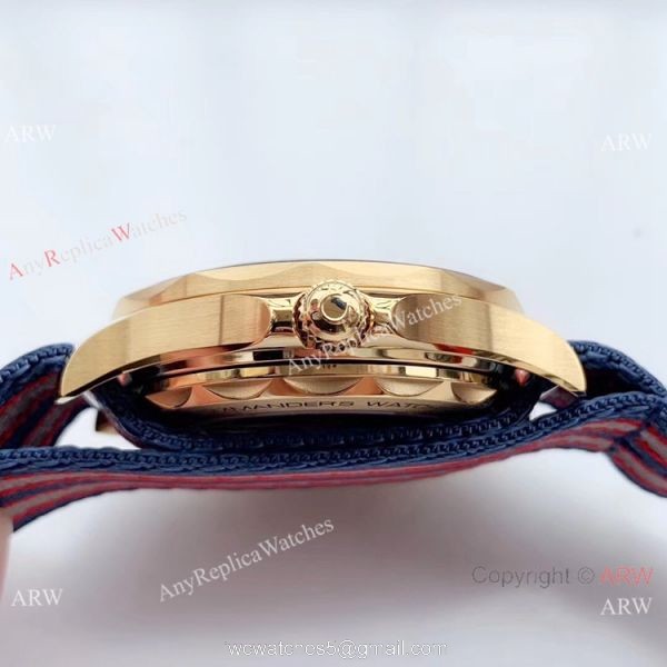 OM Factory Omega Commanders 007 James Bond Watch Replica Yellow Gold