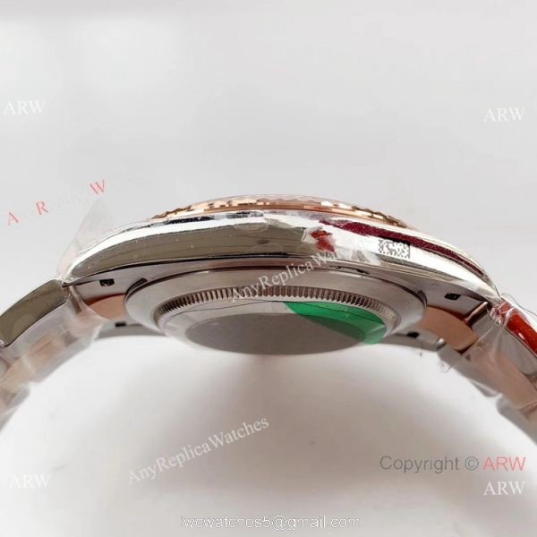 Copy Rolex Datejust 2-Tone Rose Gold 126331 ETA 2824 Watch Rolex AR Factory