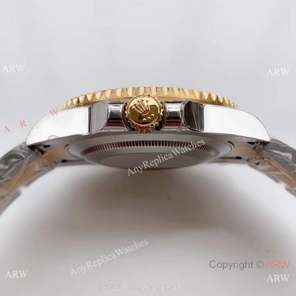 (EW) Swiss Grade 1 Rolex GMT-Master II Two Tone Black Face Watch