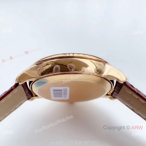 (DV) Swiss Grade Omega De Ville Prestige Yellow Gold Power Reserve Copy Watch