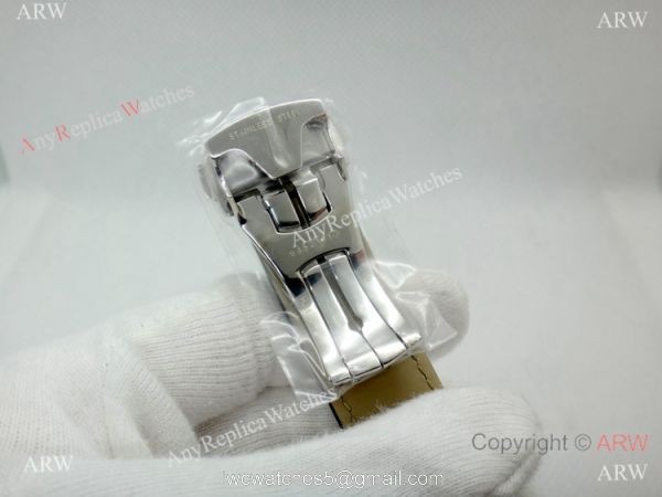 (VSF) Swiss Replica Omega De Ville Hour Vision Silver Dial Watch 41mm