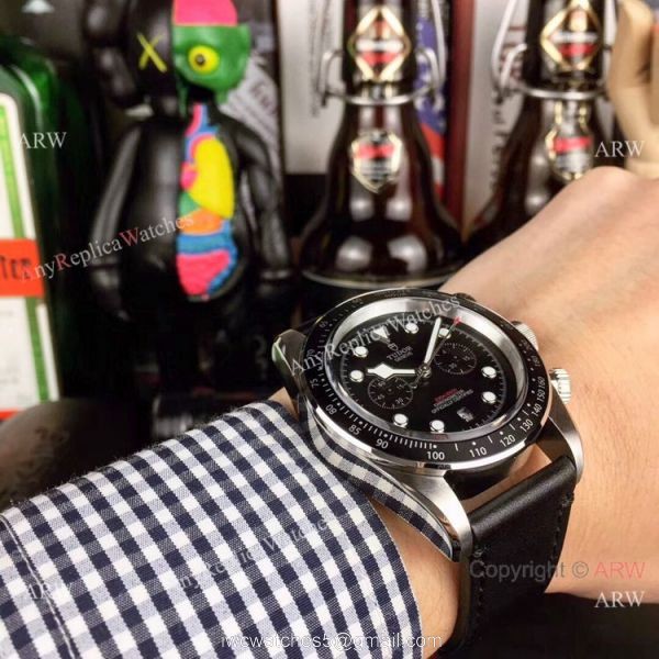 Tudor Heritage Black Bay 2-Tone Black Bezel Automatic Watch Best Replica