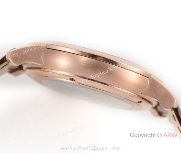 Super Clone Audemars Piguet Jules Audemars Swiss 3090 Watch Rose Gold Purple Dial
