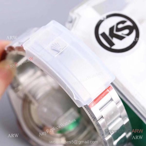 Swiss Grade 1 Copy Rolex GMT Master 2 Rainbow Bezel KSF 316L Stainless Steel Watch 40mm