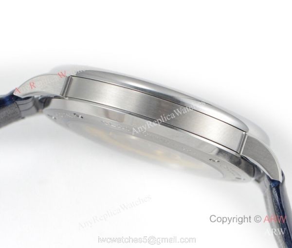 A Lange Sohne Saxonia Thin Swiss 2892 Replica watch New Blue Face