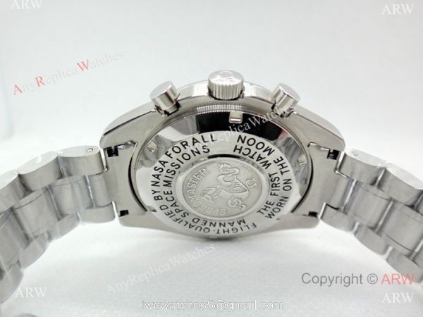 Best Replica Omega Speedmaster 42mm Watch Stainless Steel Black Dial