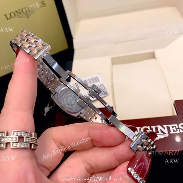 Replica Longines Equestrian Ladies Watch 2-Tone Rose Gold