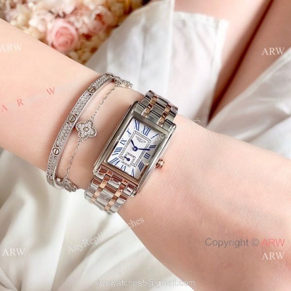 Longines Dolce Vita White Roman Dial Watches New Replica