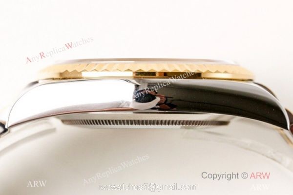 N9 Factory Copy Rolex Datejust Jubilee Gold Micro Face 39mm Watch ETA2836