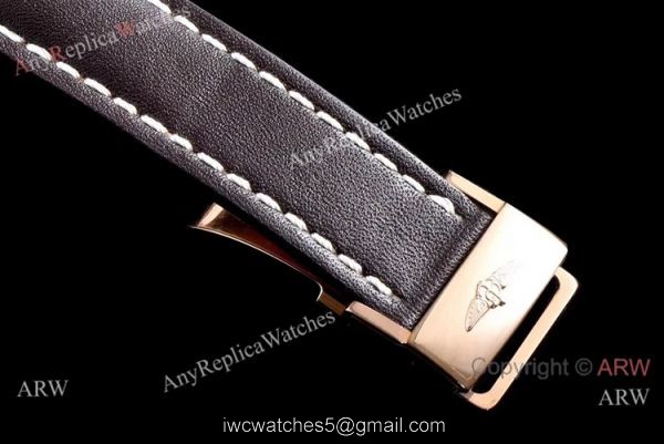 JF Factory Breitling Navitimer 01 Watch Rose Gold White Dial
