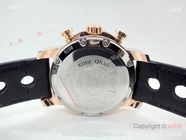 Low Price Replica Chopard Monaco historique Rose Gold Chronograph Watch