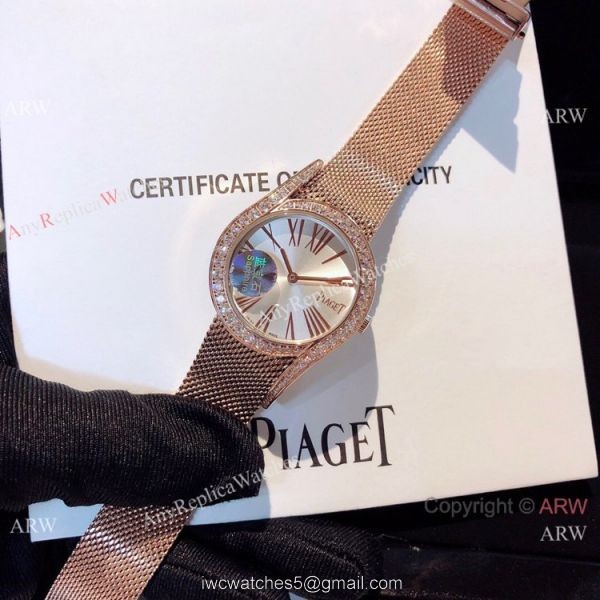 New Replica Piaget Limelight Gala Rose Gold Watch Swiss Quartz