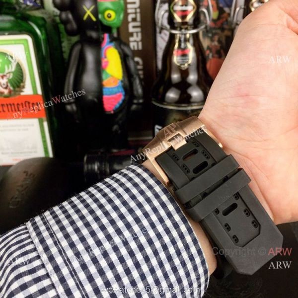 Audemars Piguet Lebron James Replica Rose Gold Quartz Watch
