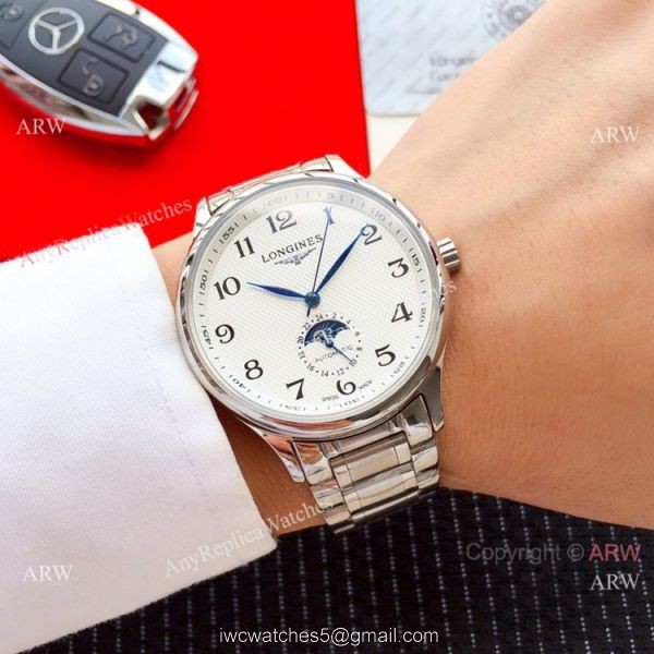 2019 Replica Longines Master Moonphase Automatic 40mm Watch Two Tone