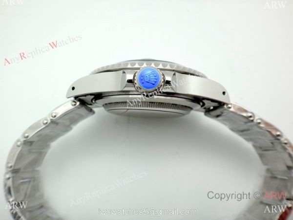 Classic Model Clone Rolex GMT Master II 40mm Watch Blue&038;Black Bezel Brown Hands