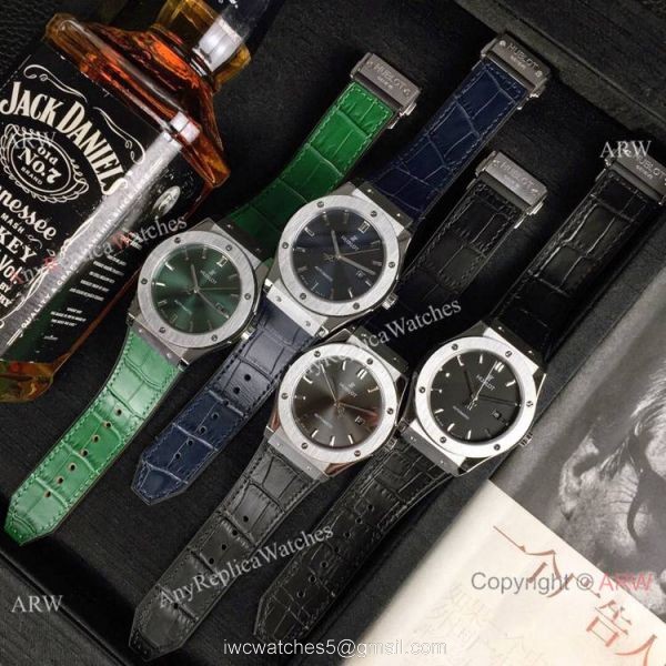 AAA Copy Hublot Classic Fusion Automatic Watches Green version