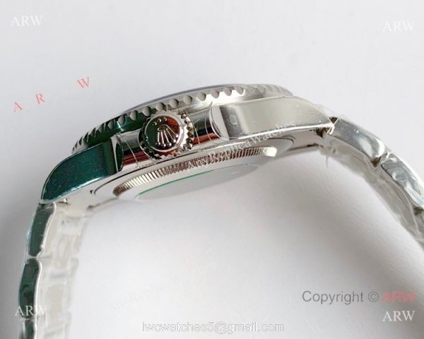 Noob Factory V10 Swiss 3135 Rolex GMT Master II Blue Black Replica Watch