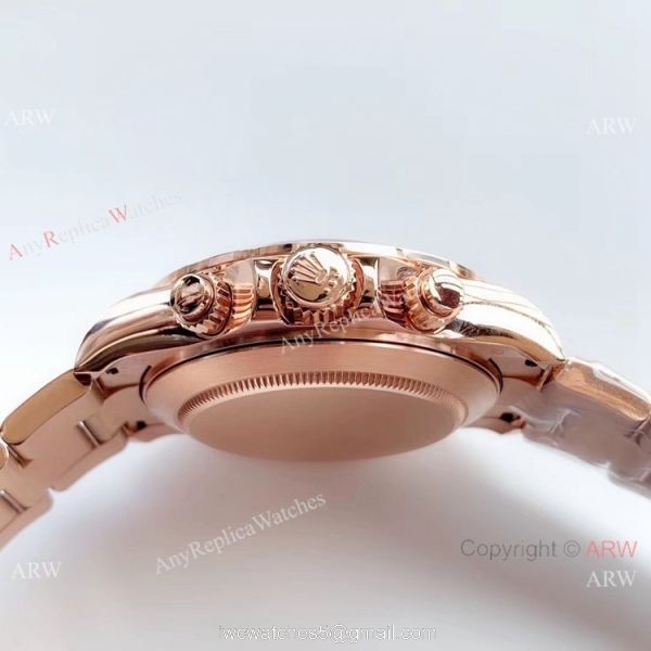 JH Factory Swiss 4130 Rolex Daytona Chocolate Replica Watch 40mm