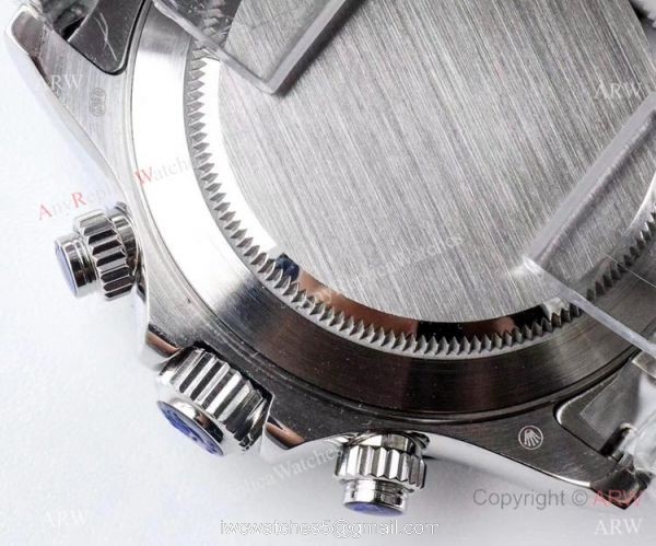 1:1 Best Replica Rolex Daytona Swiss 4130 JH Factory Watch SS Blue or Grey Dial