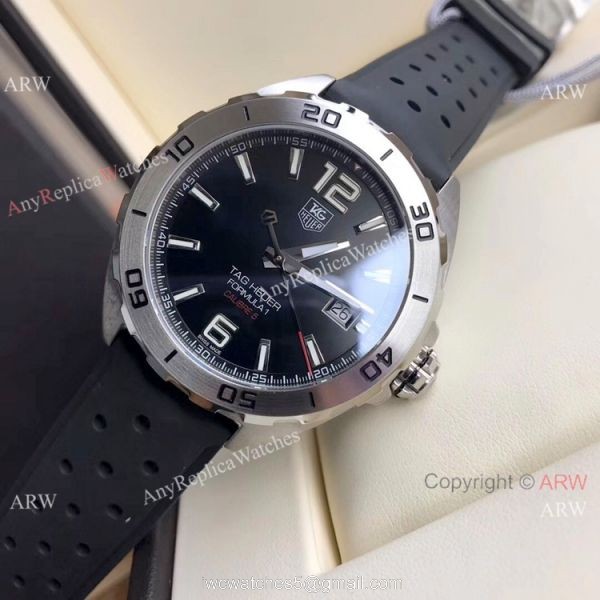 Swiss Grade Replica Tag Heuer F1 Calibre 5 Black Dial Watch 2019 New