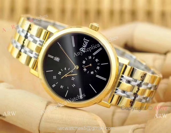 New Replica Piaget Altiplano Two Tone Blue Face Watch