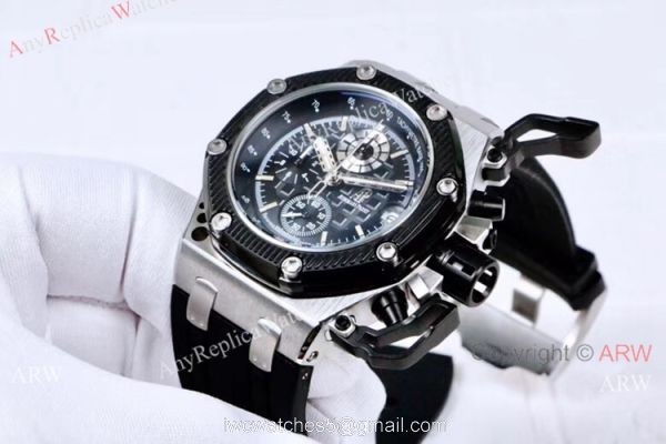 High Quality Audemars Piguet Royal Oak Offshore Diver Watches Blue Dial Blue Rubber strap