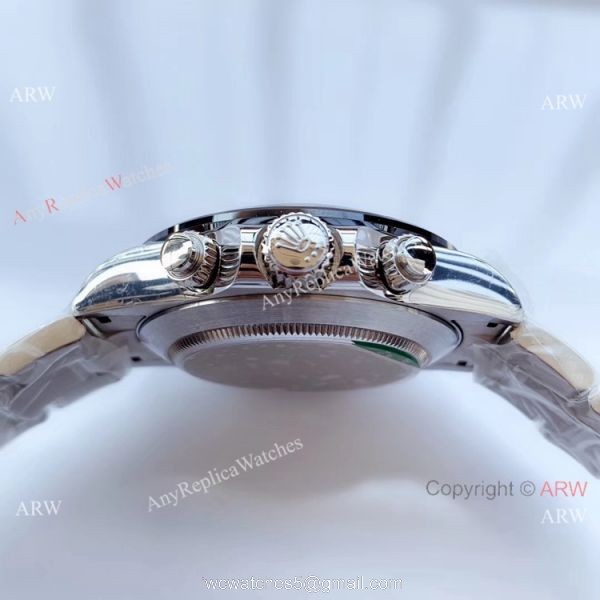 Replica Rolex Daytona Noob Factory Swiss 7750 Watch Stainless Steel Panda Face
