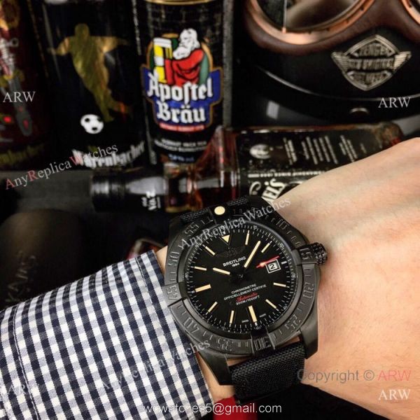 New Replica Breitling Avenger II Seawolf Yellow Dial Watch