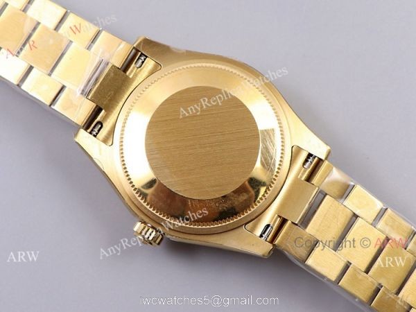 (TW Factory) Rolex Datejust 31mm Midsize Watch Yellow Gold President