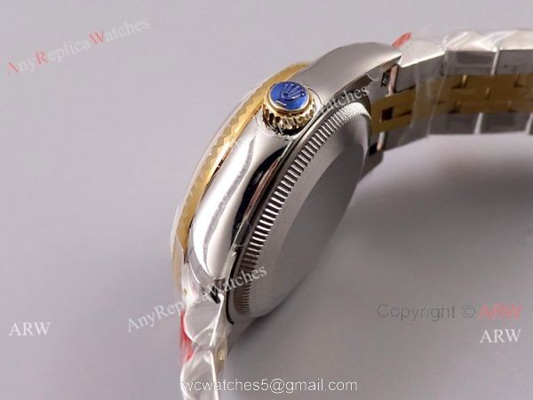 (TW) Rolex Datejust Swiss eta2836 Watch White Roman Dial 31mm