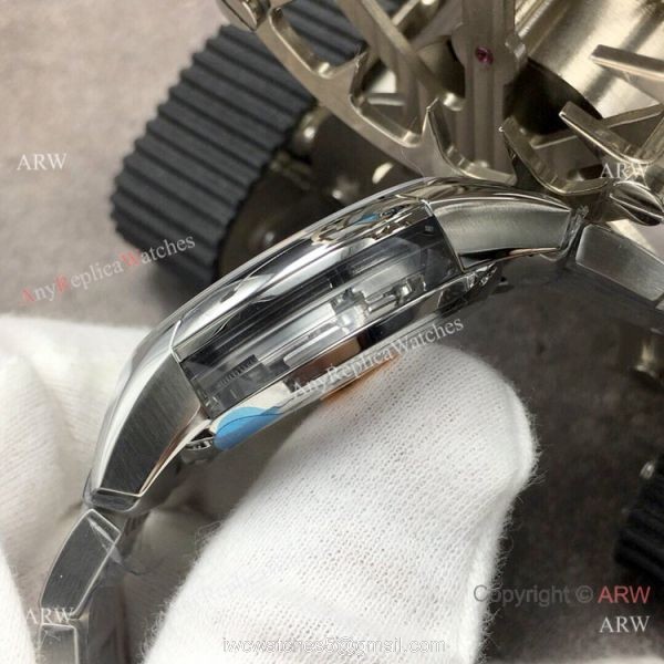 Swiss Replica Omega DeVille Hour Vision Stainless Steel Blue Dial Watch VS Factory 8900 Movement